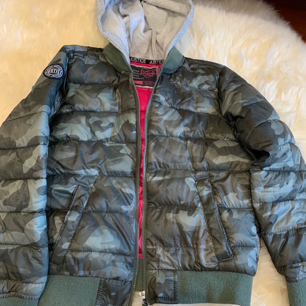 Justice Kids Puffer Jacket